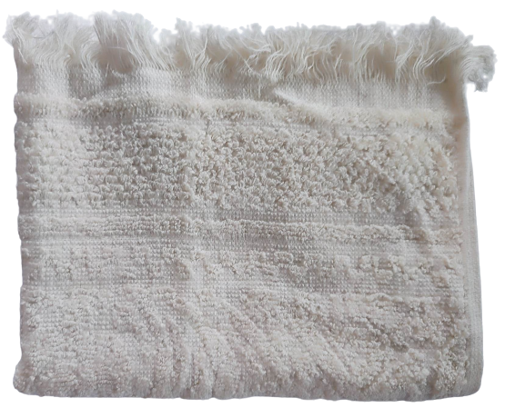 Chanar s.r.o Dětský ručník s třásněmi 40x60 cm Barva: krémová (6)