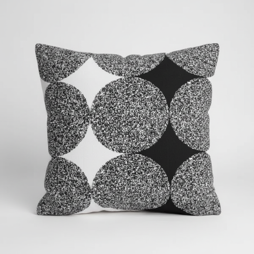 Top textil Povlak na polštář Krásné kruhy 40x40cm