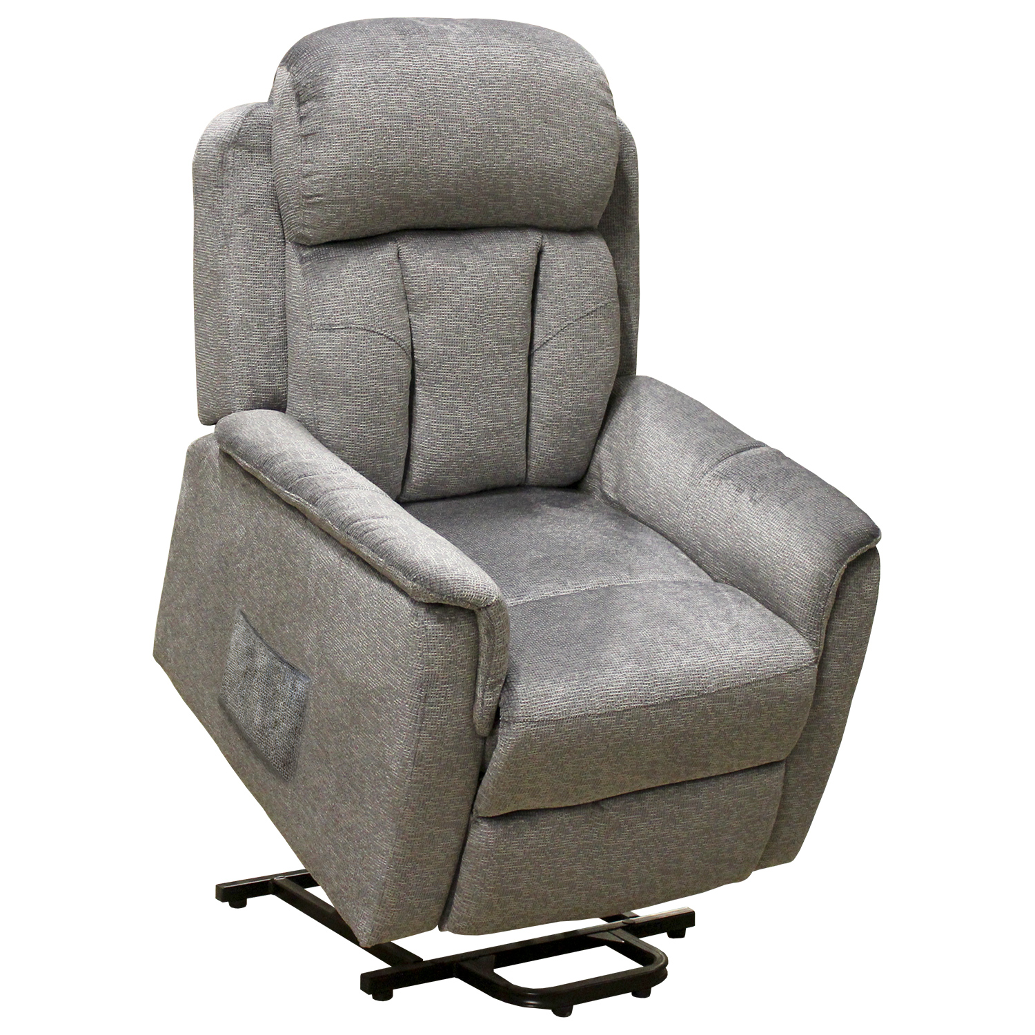 Relaxační křeslo COMFORT šedé 4