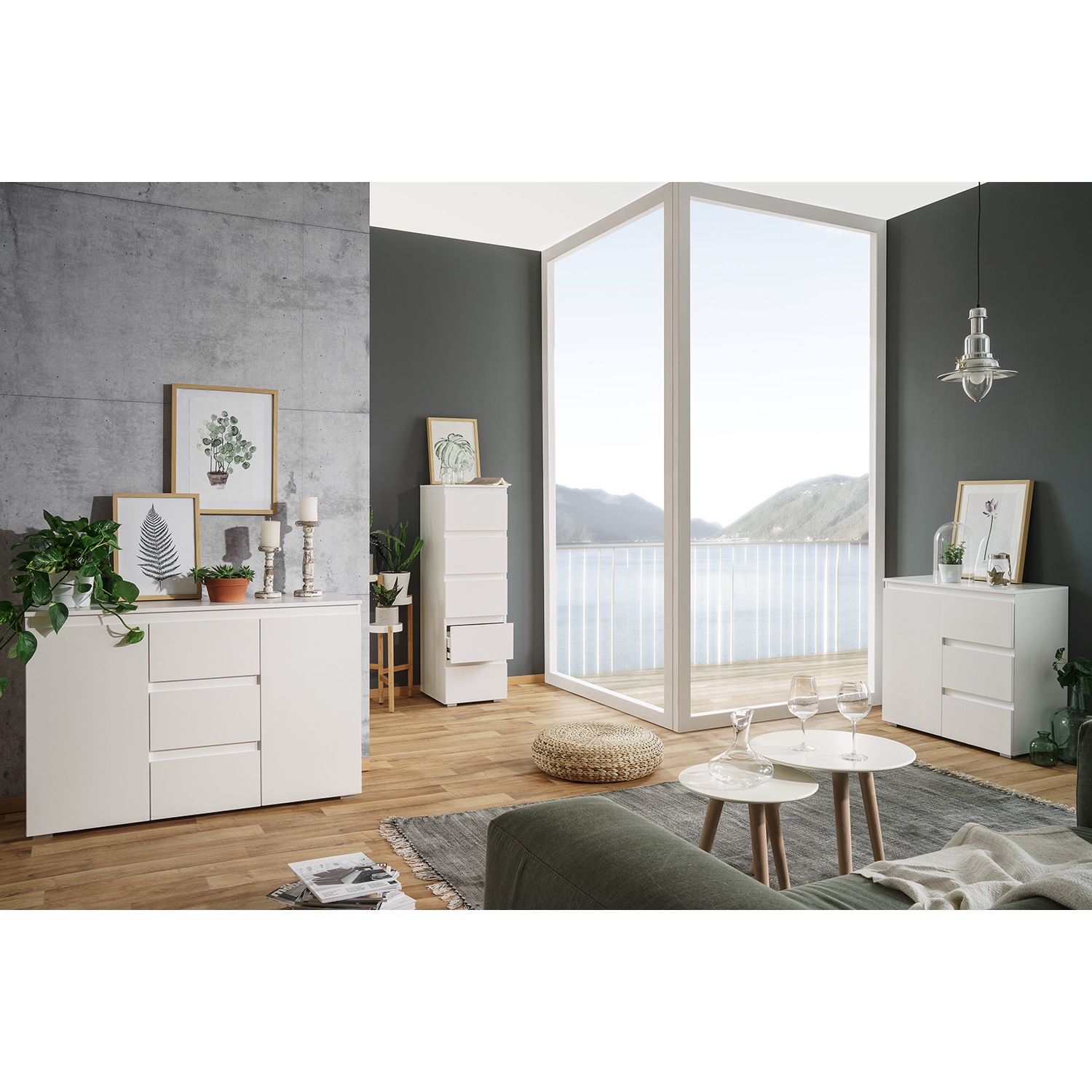 Komoda IMAGE 2 bílá 3