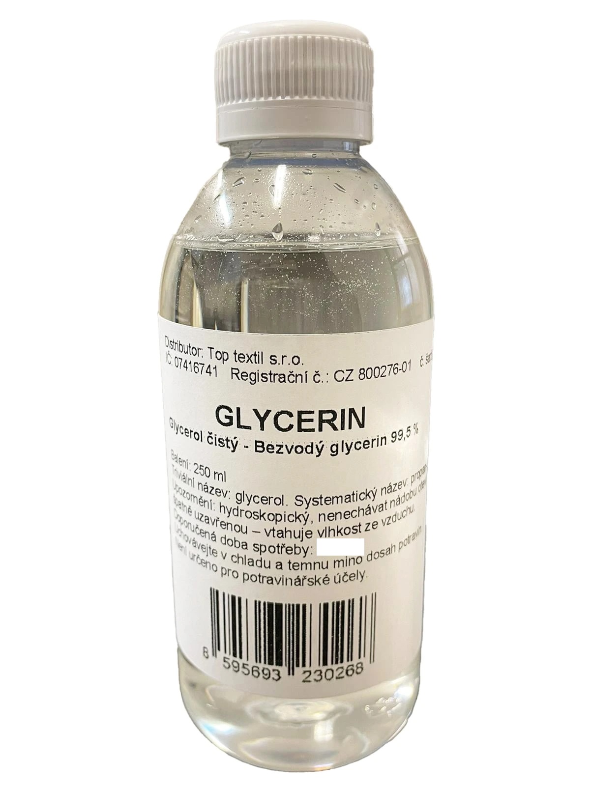 Top textil Glycerín 250 ml
