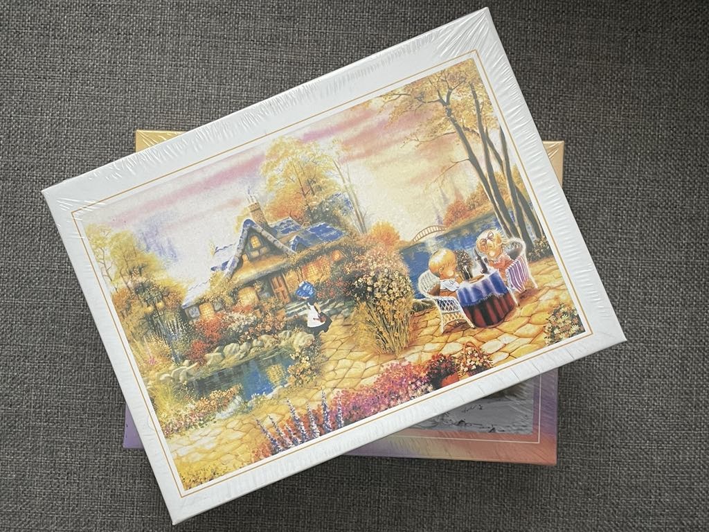 Puzzle Domeček se zahrádkou 300 dílků 3