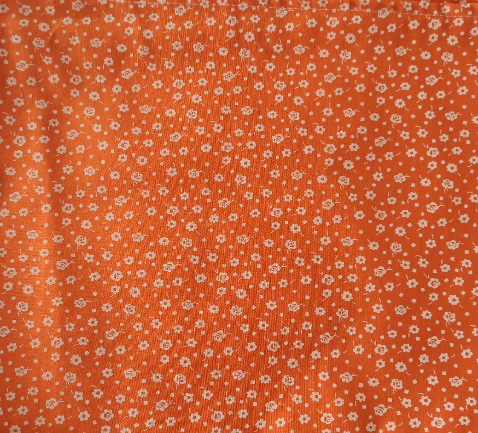 Top textil Bavlněný ubrus 120x140 cm oranžový 4