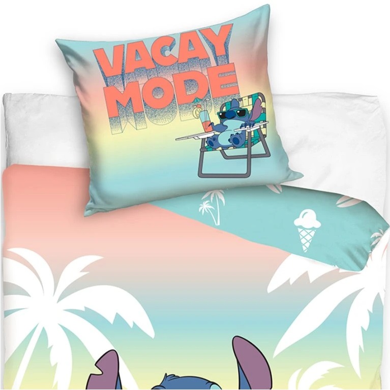 Carbotex Dětské povlečení Lilo a Stitch na dovolené 2