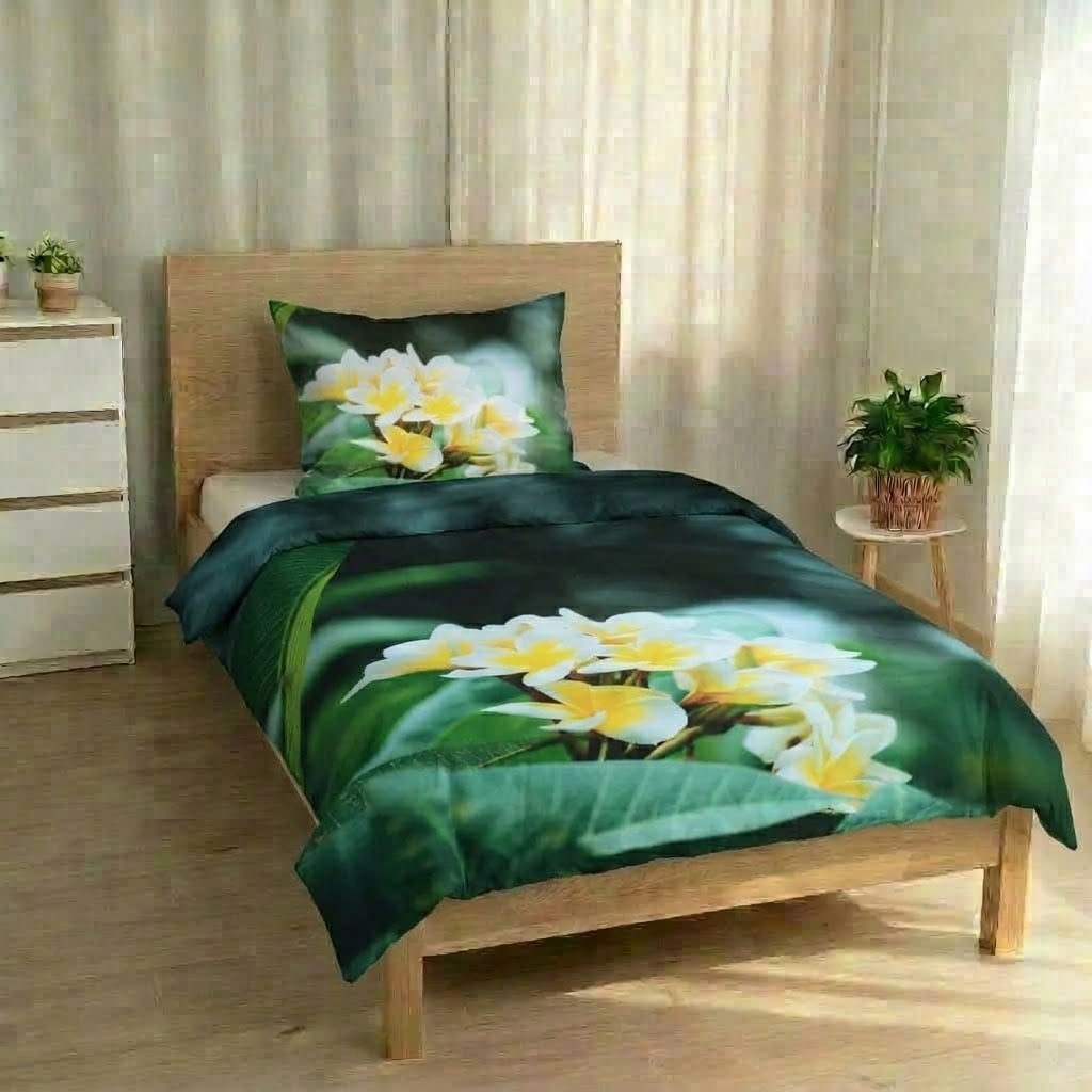 Povlečení fototisk mikrovlákno PLUMÉRIE 2