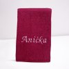 Osuška s výšivkou 70x140 cm text dle vašeho přání