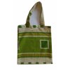 Látková nákupní taška flanel - zelená
