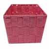 Košík růžový 23x15x11