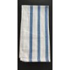 Bavlněná utěrka modré pruhy 50x70 (67)