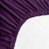 tmave fialova jersey prosteradla