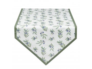 Ubrus Olive Garden - 50*160 cm