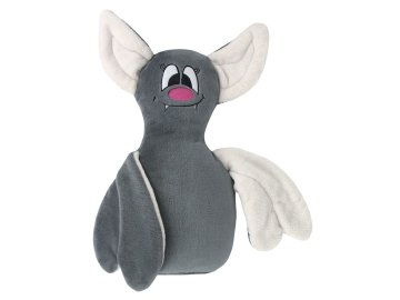 Tvarovaný polštářek netopýr