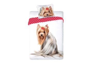 Povlečení Jorkšírský teriér 140/200, 70/90