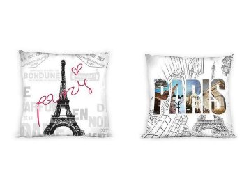 Povlak na polštářek Paříž micro 40/40