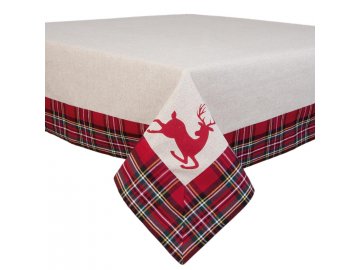 Vánoční ubrus  100 x 100 cm