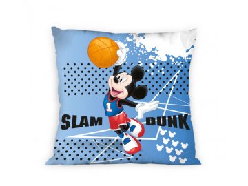 Povlak na polštářek Mickey basketball 40x40 cm