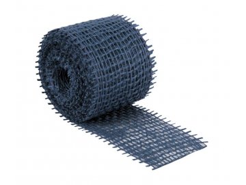 Jutový dekorační pásek - tmavě modrá