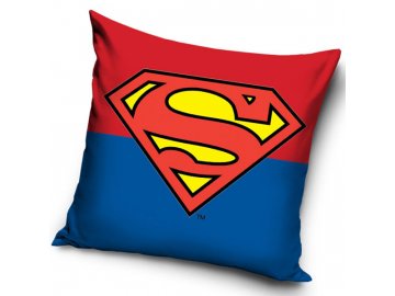 Povlak na polštářek Superman znak 40x40 cm