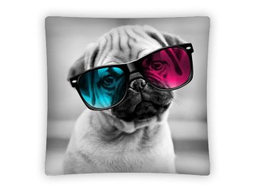 Povlak na polštářek Sweet Animals Pes micro  Polyester, 40x40 cm