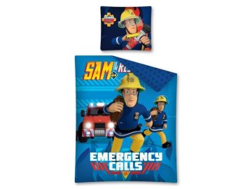 DETEXPOL Povlečení Požárník Sam Emergency  Bavlna, 140/200,  cm
