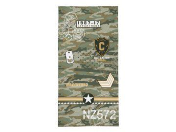 DETEXPOL Osuška Army  Bavlna - Froté, 70/140 cm