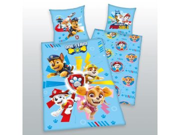 Povlečení Paw Patrol blue  Bavlna, 140x200, 70x80 cm