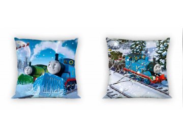 Povlak na polštářek Mašinka Tomáš vánoce 40x4 cm0