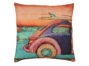 barevny povlak na polstar s motivem auta 4343 cm