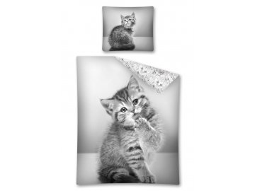 Povlečení Sweet Animals kotě 140x200, 70x80