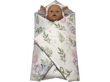 SDS Rychlozavinovačka pro panenky Hrošíci baby Bavlna, výplň: Polyester, 1x 60x60 cm