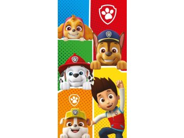 Osuška Paw Patrol PP1027 Bavlna - Froté, 70x140 cm
