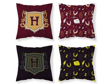 Povlak na polštářek Škola kouzel svítící  Bavlna, 40x40 cm