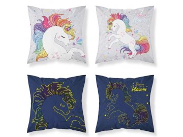 Povlak na polštářek Jednorožec dream svítící  Bavlna, 40x40 cm
