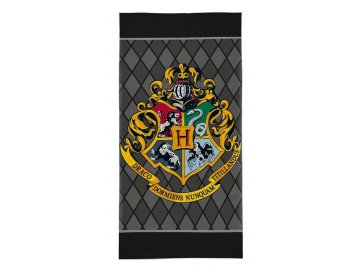DETEXPOL Osuška Harry Potter black  Bavlna - Froté, 70/140 cm