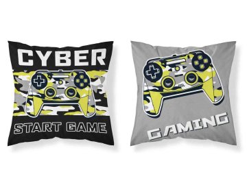 DETEXPOL Povlak na polštářek Start Game micro  Polyester, 40/40 cm