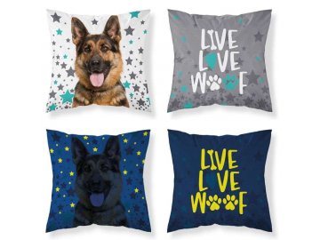 Povlak na polštářek Ovčák svítící  Bavlna, 40x40 cm