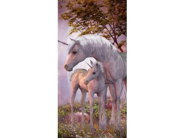FARO Osuška Jednorožec Bavlna - Froté, 70/140 cm