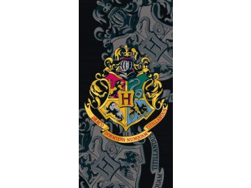 HALANTEX Osuška Harry Potter black  Bavlna - Froté, 70/140 cm