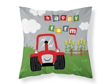 DETEXPOL Povlak na polštářek Farma  Bavlna, 40/40 cm