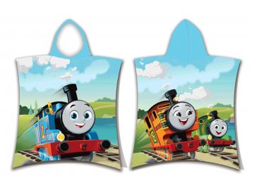 JERRY FABRICS Pončo Mašinka Tomáš 06 Bavlna - Froté, 50/115 cm