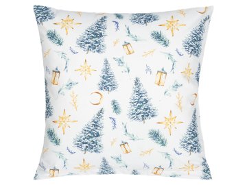 Povláček bavlněný - vánoční stromek 40x40 cm