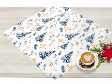Ubrus  VÁNOCE - vánoční stromek 50x50 cm