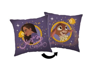 JERRY FABRICS Mikroplyšový polštářek Wish  Polyester, 35/35 cm