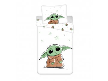 Povlečení Star Wars Baby Yoda  Bavlna, 140x200, 70x90 cm