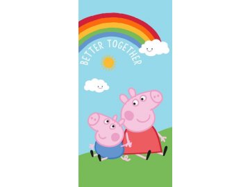 Osuška Peppa Pig PEP Bavlna - Froté, 132 70x140 cm