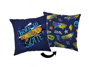 JERRY FABRICS Polštářek Skate  Polyester, 40/40 cm