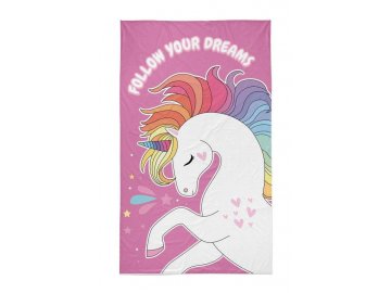 DETEXPOL Dětský ručník Jednorožec dreams  Bavlna - Froté, 50/30 cm