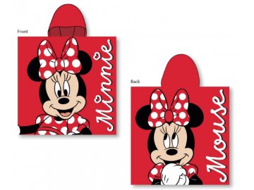 FARO Pončo Minnie red  Bavlna - Froté, 55/110 cm