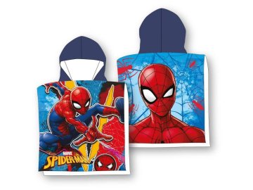FARO Pončo Spiderman pavučina  Bavlna - Froté, 55/110 cm