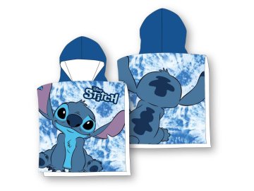 FARO Pončo Lilo and Stitch blue micro  Polyester - mikrovlákno, 50/100